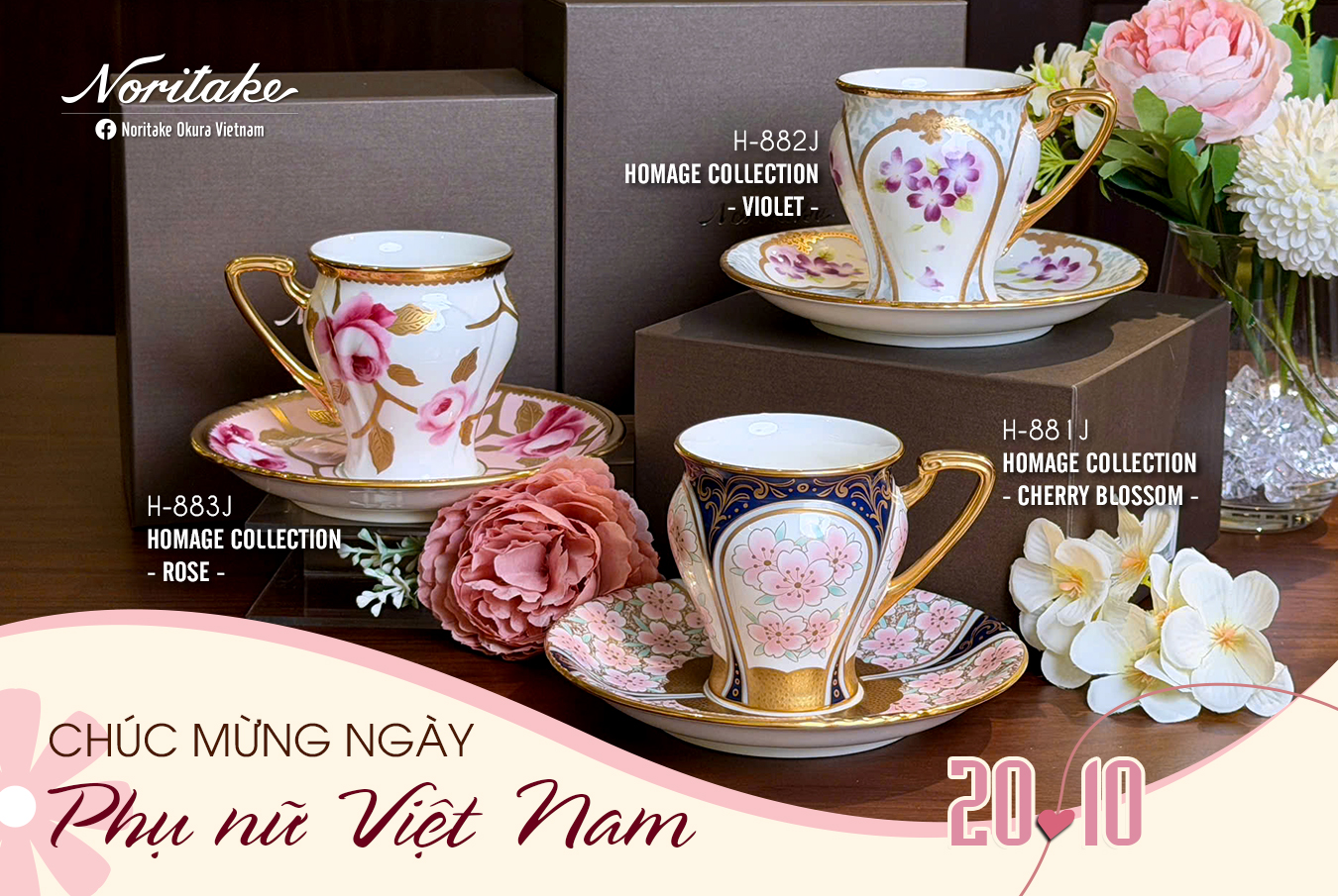 Chúc mừng ngày Phụ nữ Việt Nam